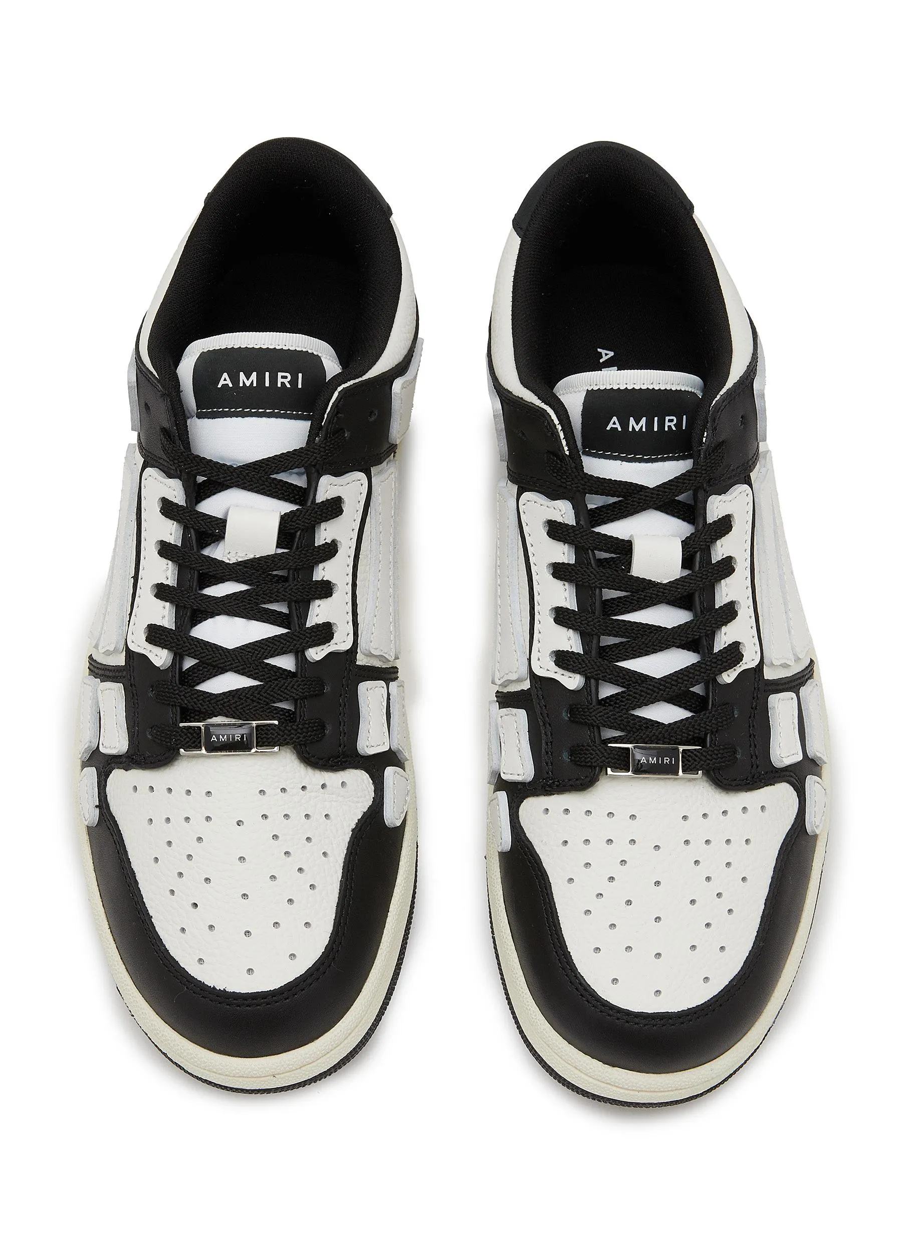 -----------AMIRI ---- ------------ ----Skeltop Low Leather Sneakers --