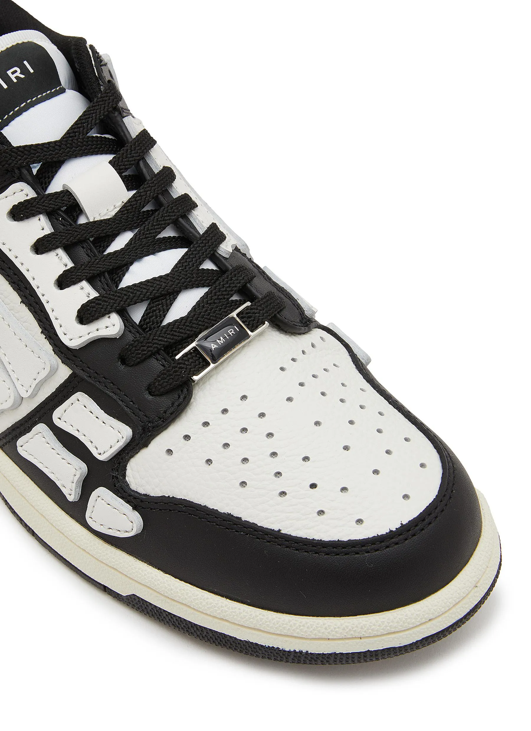 -----------AMIRI ---- ------------ ----Skeltop Low Leather Sneakers --