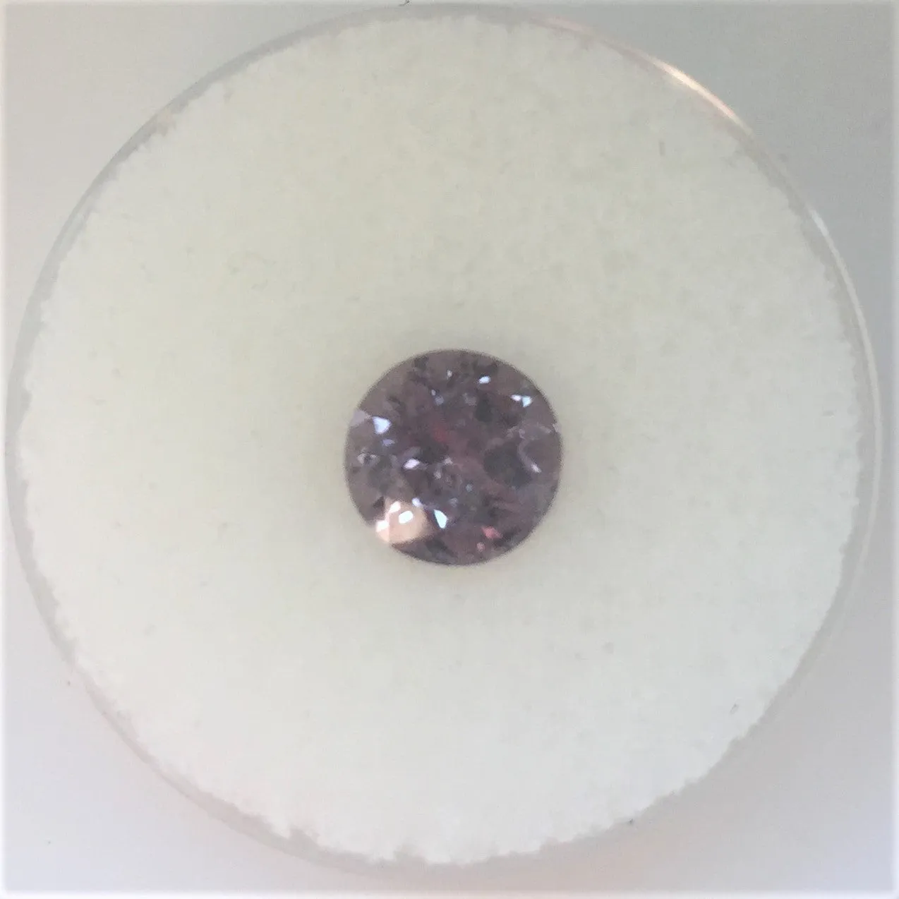 1.72 CTS SPARKLING, DEEP PURPLE ROUND CUT MONTANA SAPPHIRE