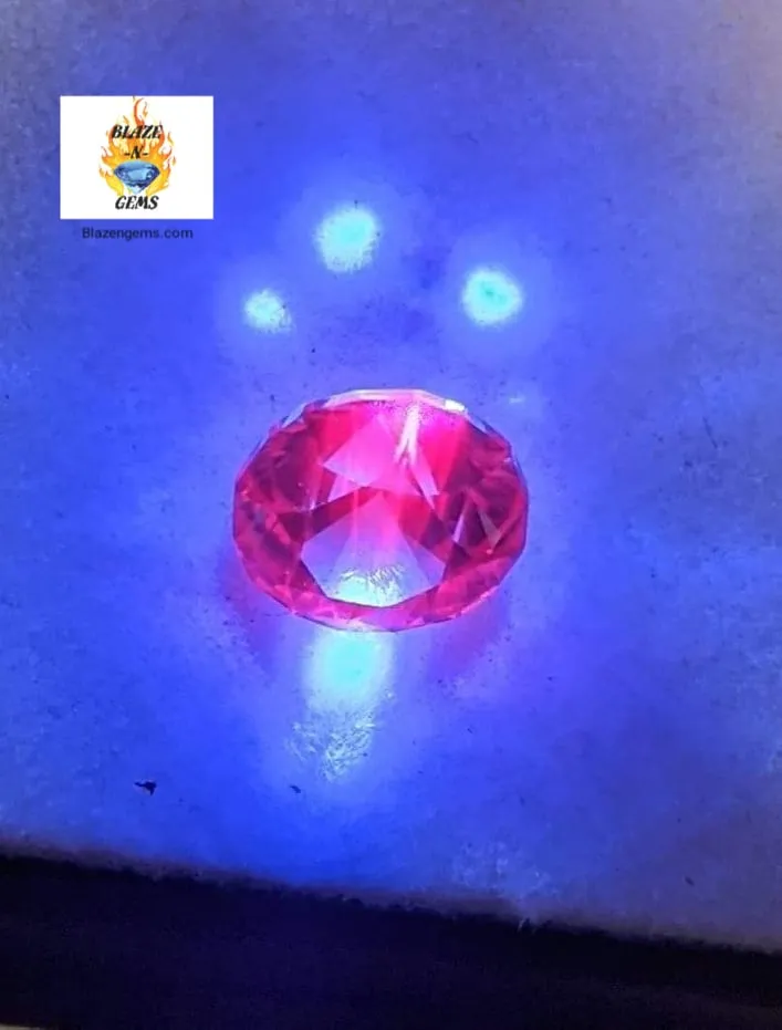 2.24ct HUCKLEBERRY PURPLE TO RED COLOR CHANGE MONTANA SAPPHIRE