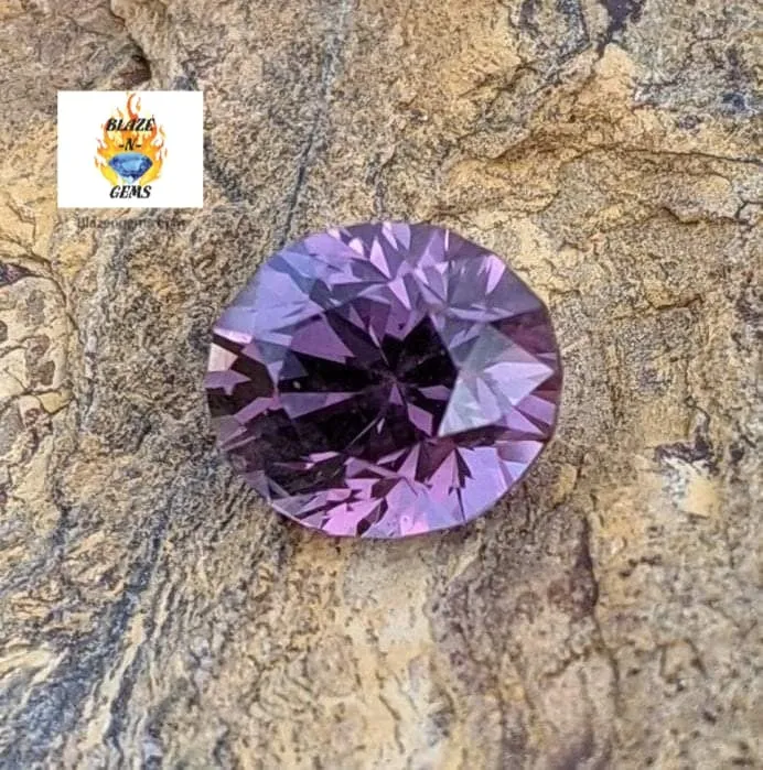 2.24ct HUCKLEBERRY PURPLE TO RED COLOR CHANGE MONTANA SAPPHIRE