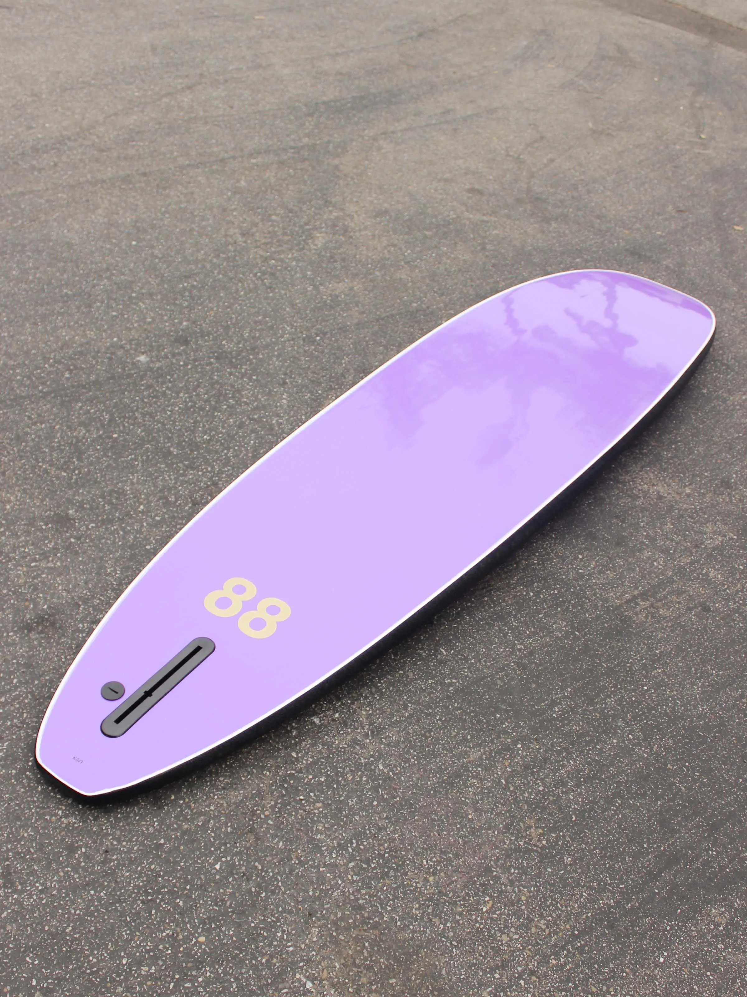 8'0 88 Surfboard ~ Black/Purple