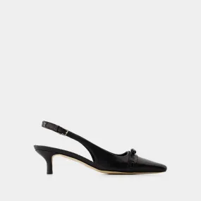 Abelia Sandals - Rouje - Leather - Black