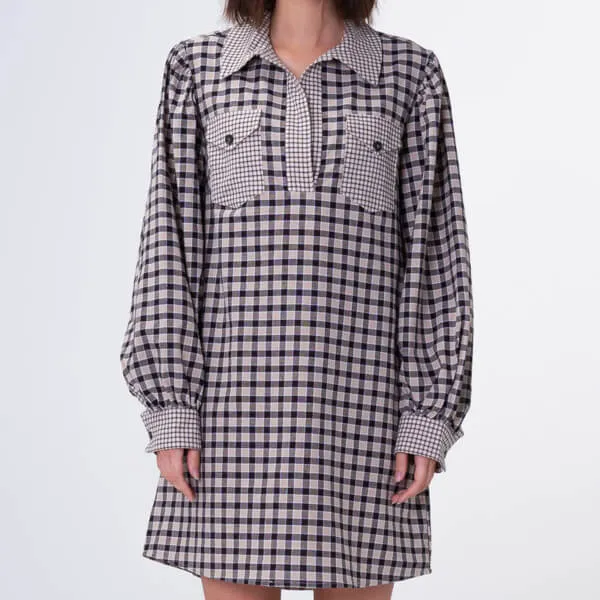 Aligne Greville Organic Cotton Mini Dress