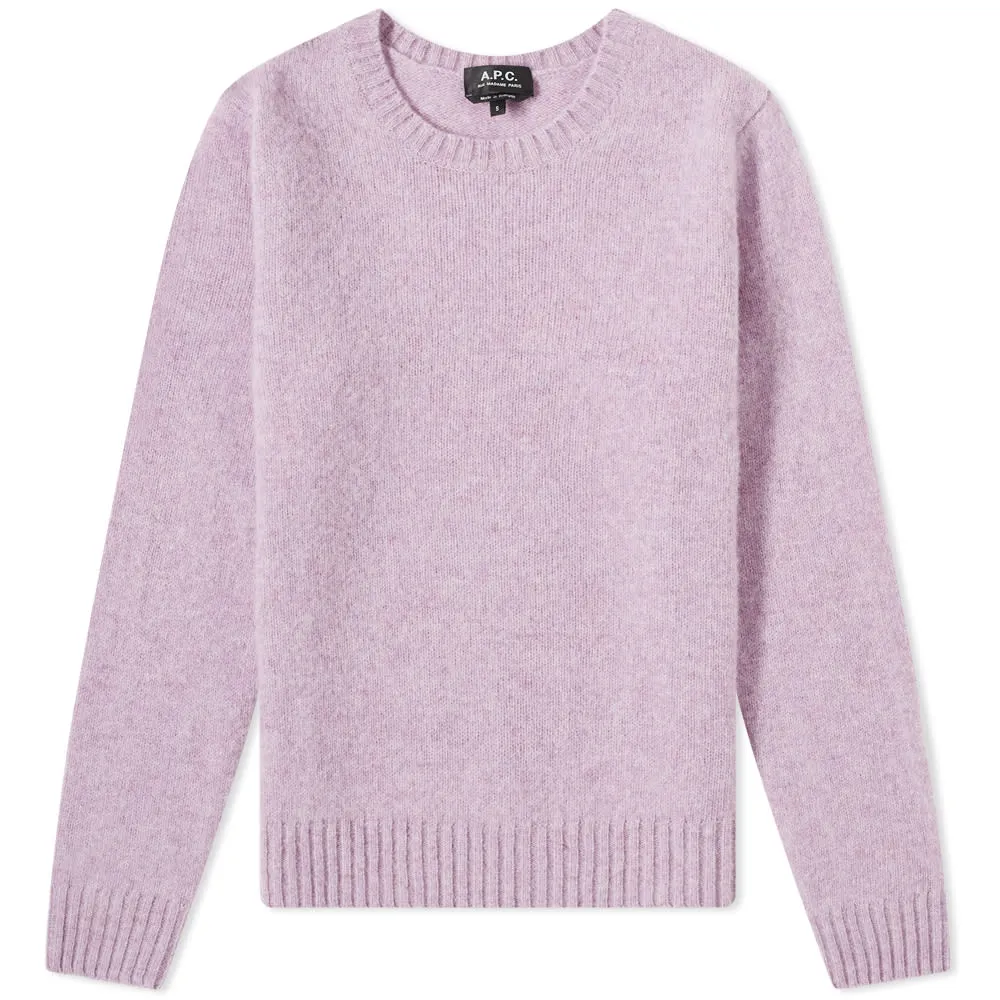 A.P.C. Andre Brushed KnitLilac