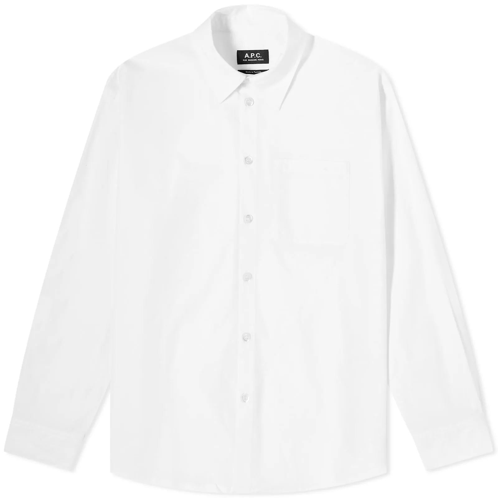 A.P.C. Boyfriend Logo ShirtWhite