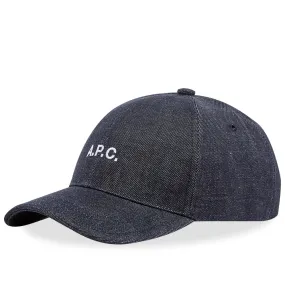 A.P.C. Charlie Logo CapIndigo