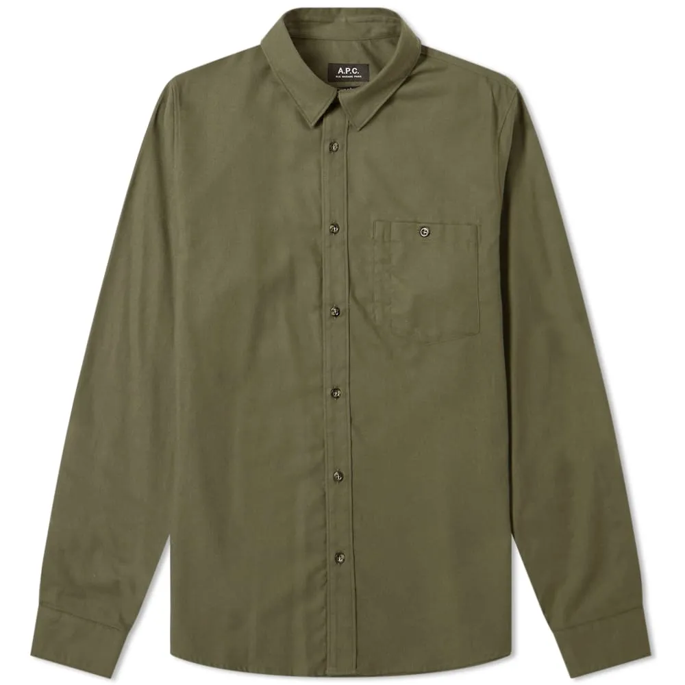 A.P.C. Chicago ShirtKhaki