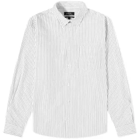 A.P.C. Clement Stripe ShirtWhite