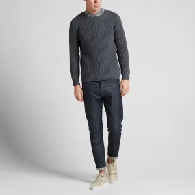 A.P.C. December Crew KnitBlue Steel