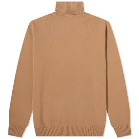 A.P.C. Enzo Roll Neck KnitCamel