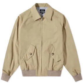 A.P.C. Gaspard Harrington JacketBeige