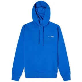 A.P.C. Item F Logo HoodieBlue