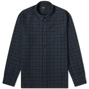 A.P.C. Land Check OvershirtNavy