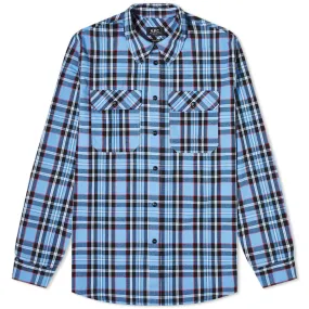 A.P.C. Marceau Check OvershirtBlue