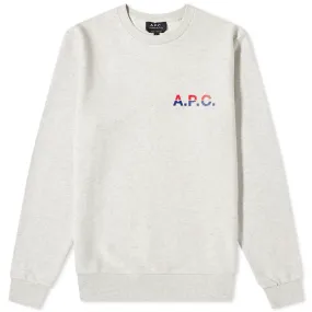 A.P.C. Michael Stripe SweatEcru