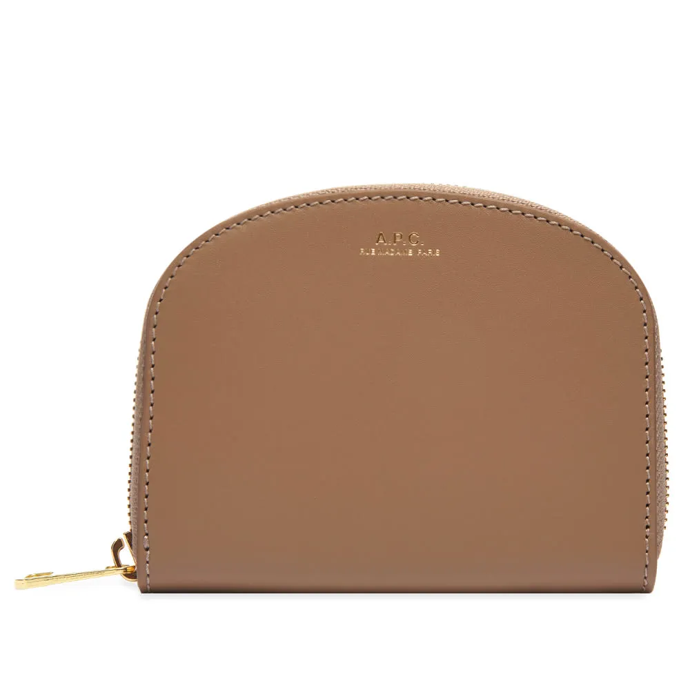 A.P.C. Mini Demi Lune WalletSndyTp