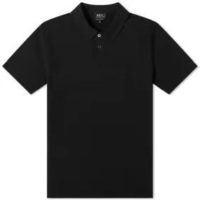 A.P.C. Pavement Logo PoloBlack