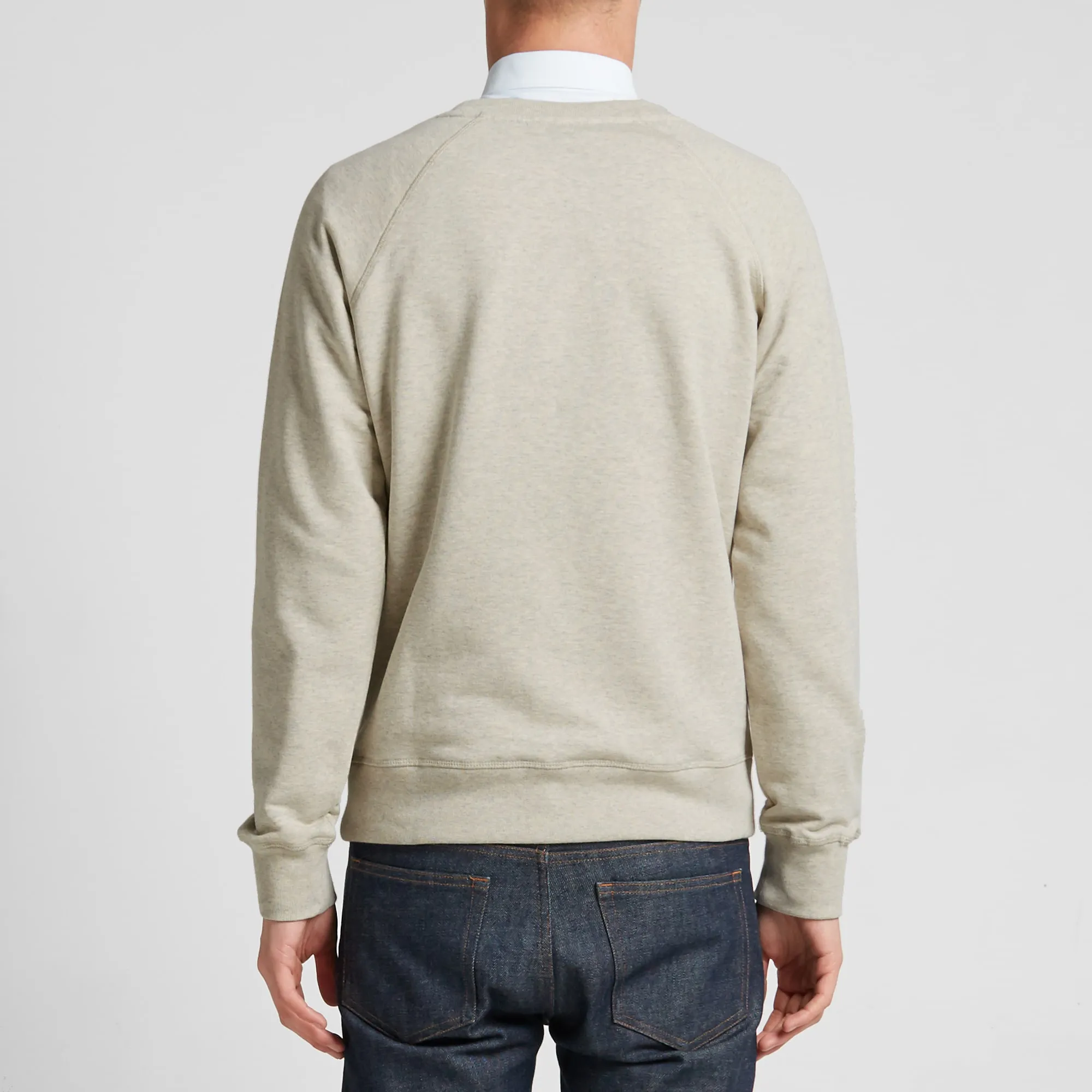 A.P.C. Training Crew SweatEcru