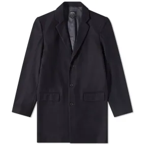 A.P.C. Visconti OvercoatDark Blue