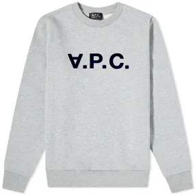 A.P.C. Viva Inverted Logo SweaterGrey