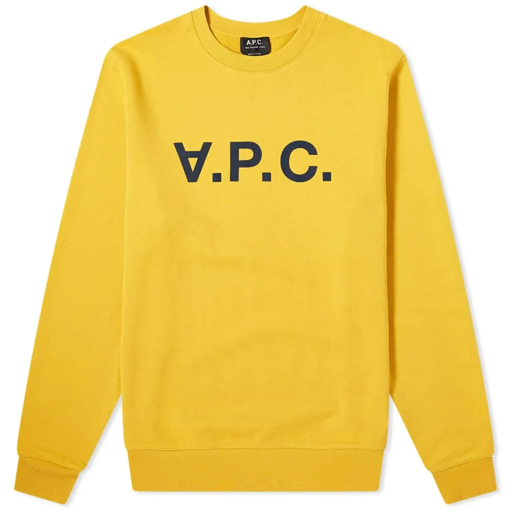 A.P.C. VPC Logo SweatYellow