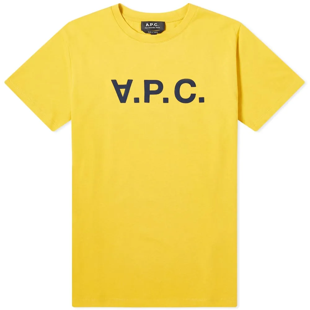 A.P.C. VPC Logo TeeYellow