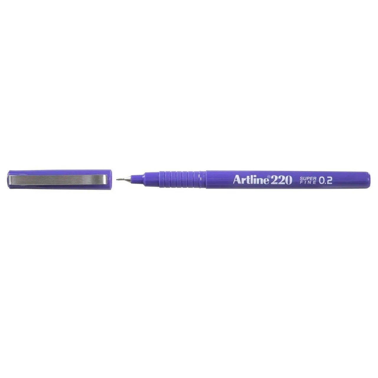 Artline 220 Fineline Pen 0.2mm Extra Fine Purple Box 12