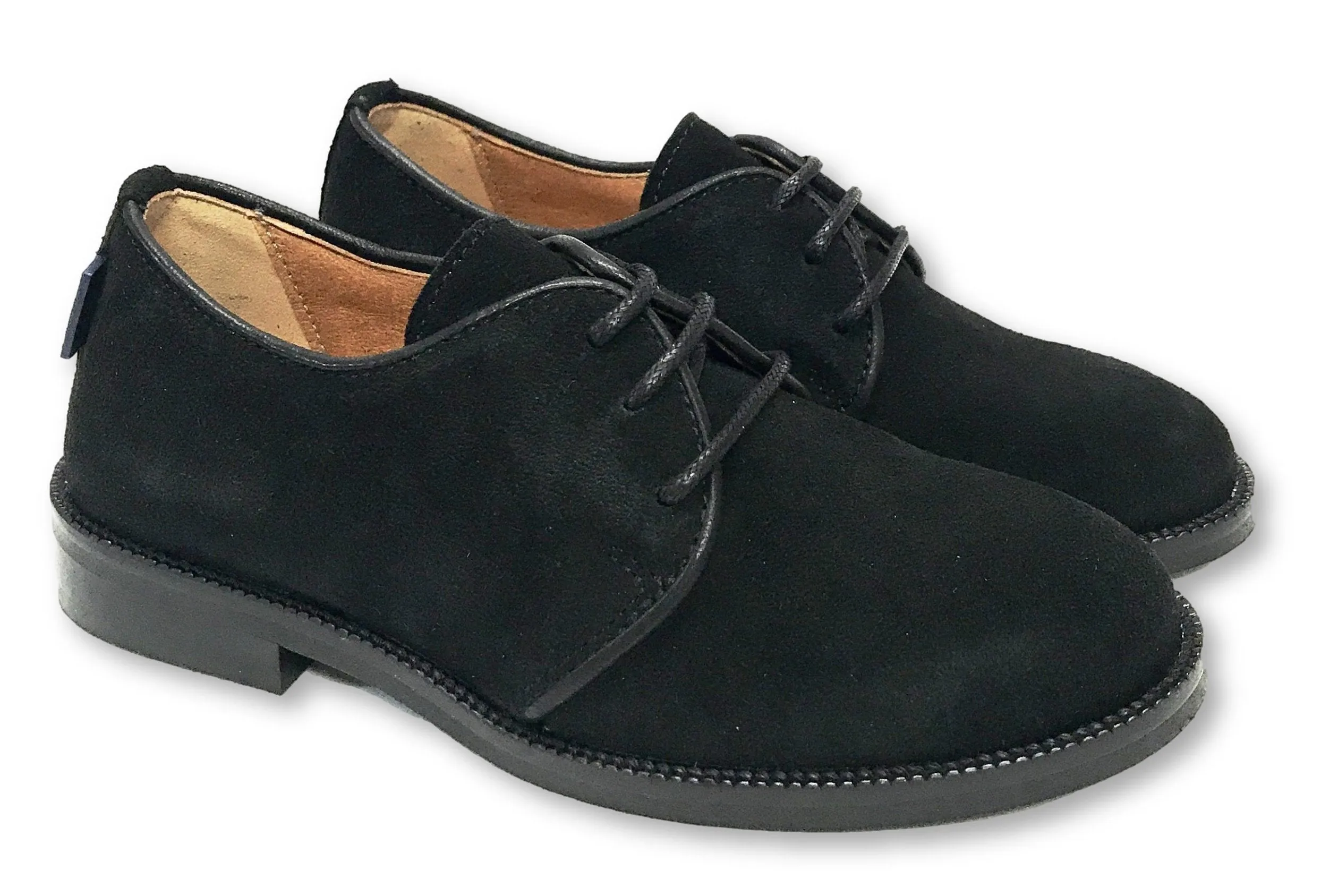 Atlanta Mocassin Black Suede Oxford