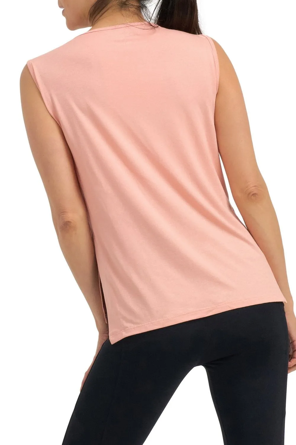 Ayla Muscle Tee - Pink