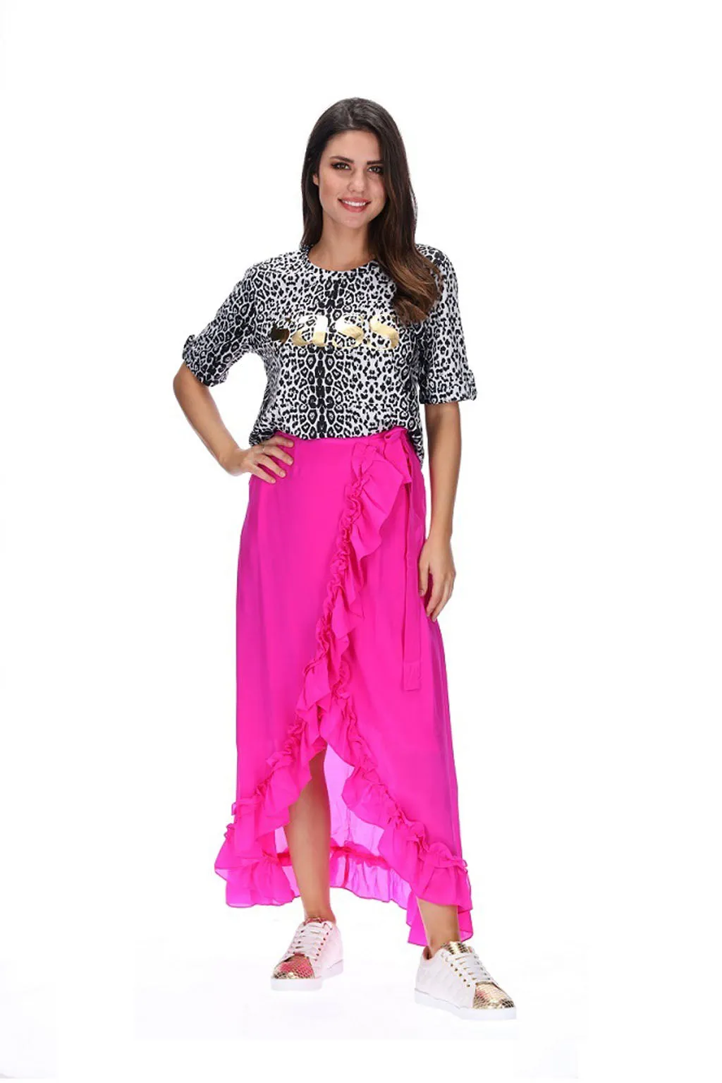 Babiche Skirt Pink