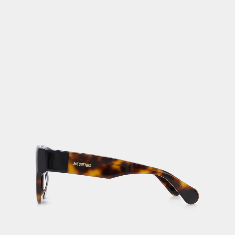 Baci Sunglasses in Brown Acetate