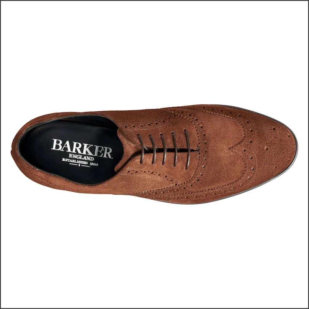 Barker Chancery - Castagnia Suede Calf+