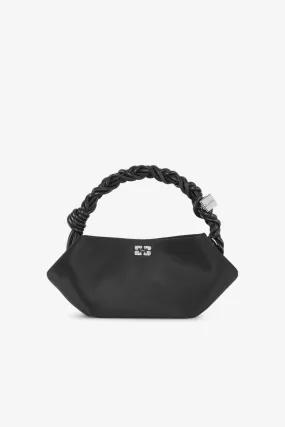 Black Satin Mini GANNI Bou Bag