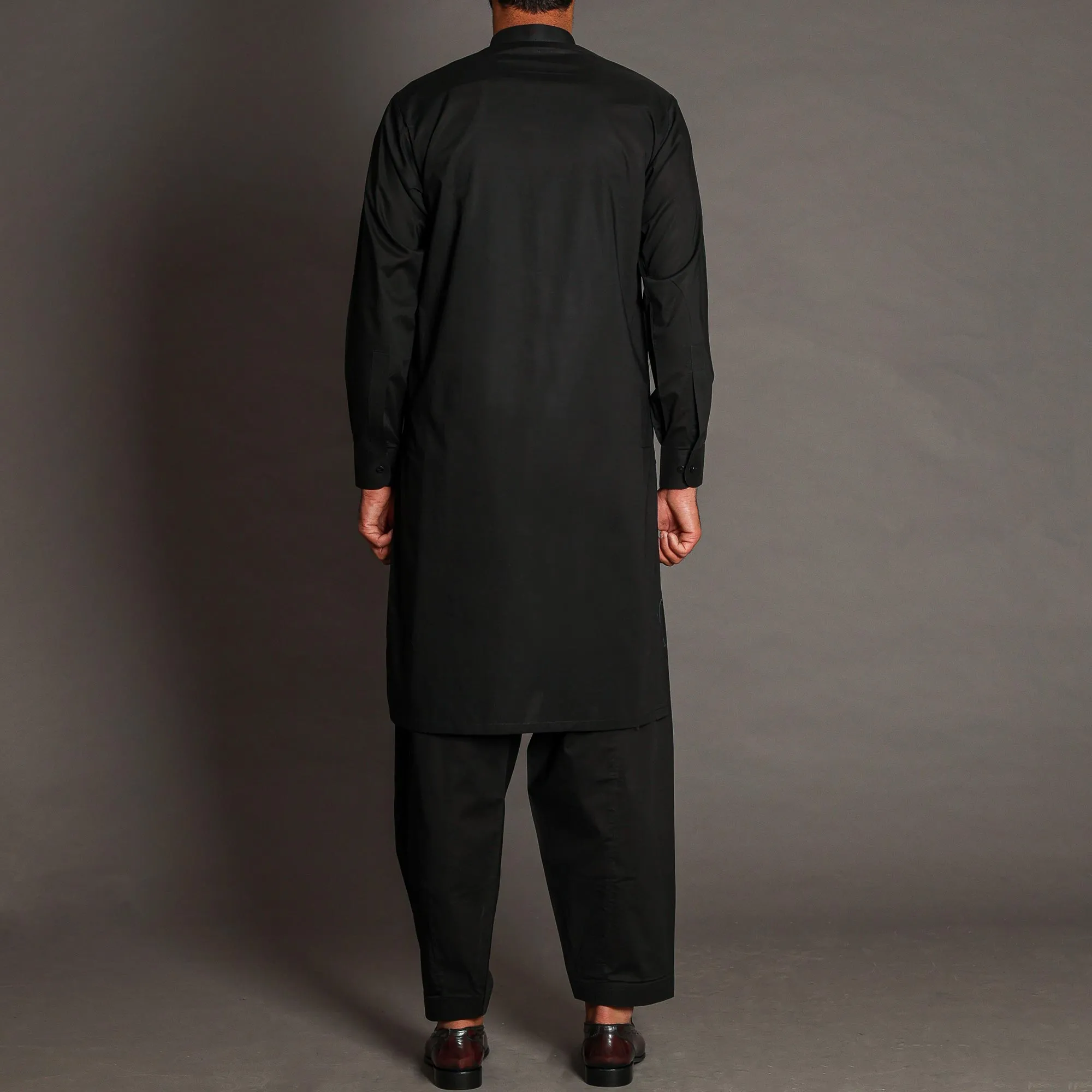 Black Shalwar Qameez