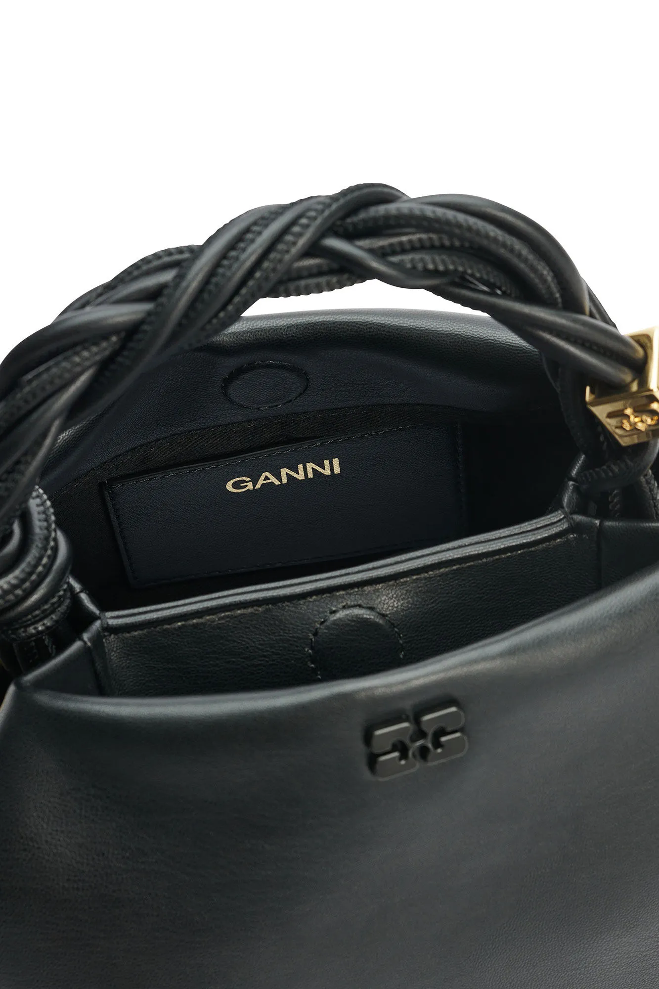 Black Small GANNI Bou Bag