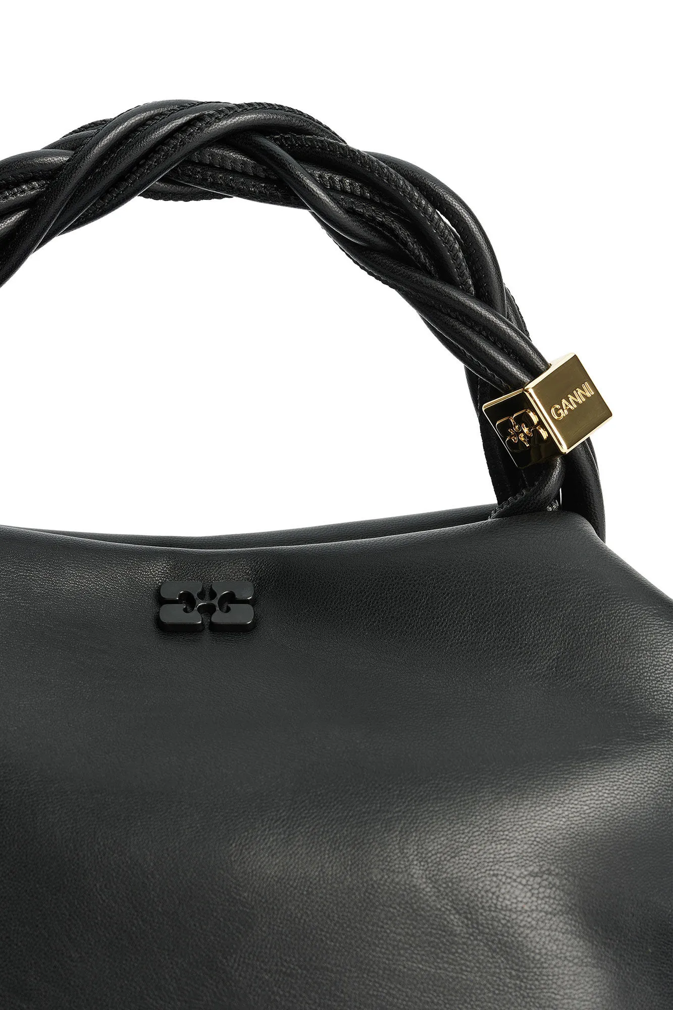 Black Small GANNI Bou Bag