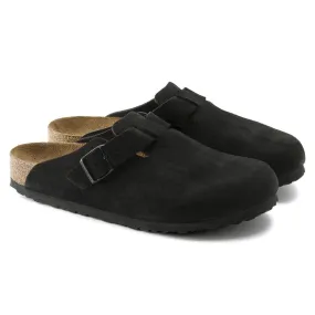 Boston | Soft Footbed | Suede | Black