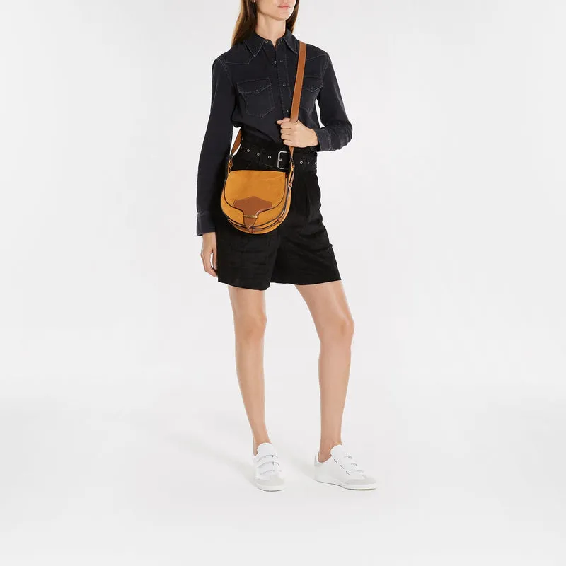 Botsy Ga Shoulder Bag - Isabel Marant - Leather - Brown