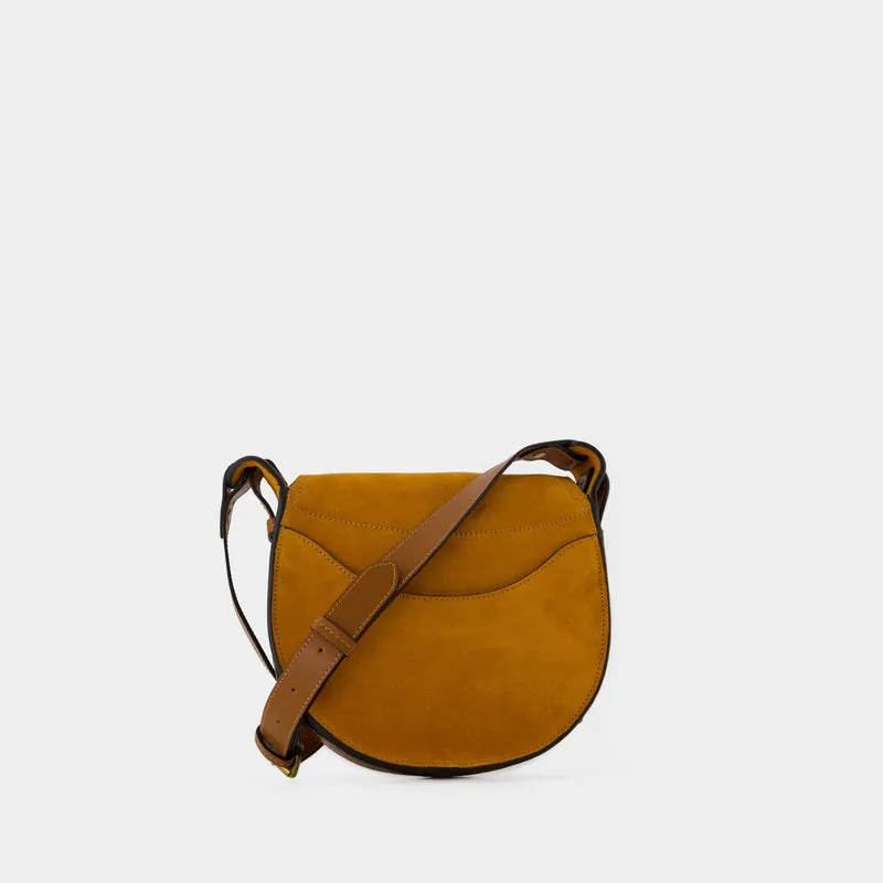 Botsy Ga Shoulder Bag - Isabel Marant - Leather - Brown