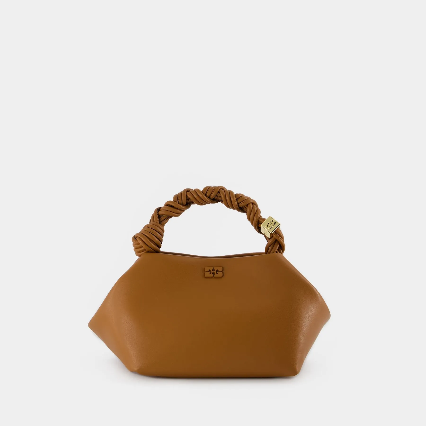 Bou Crossbody bag - Ganni - Leather - Brown