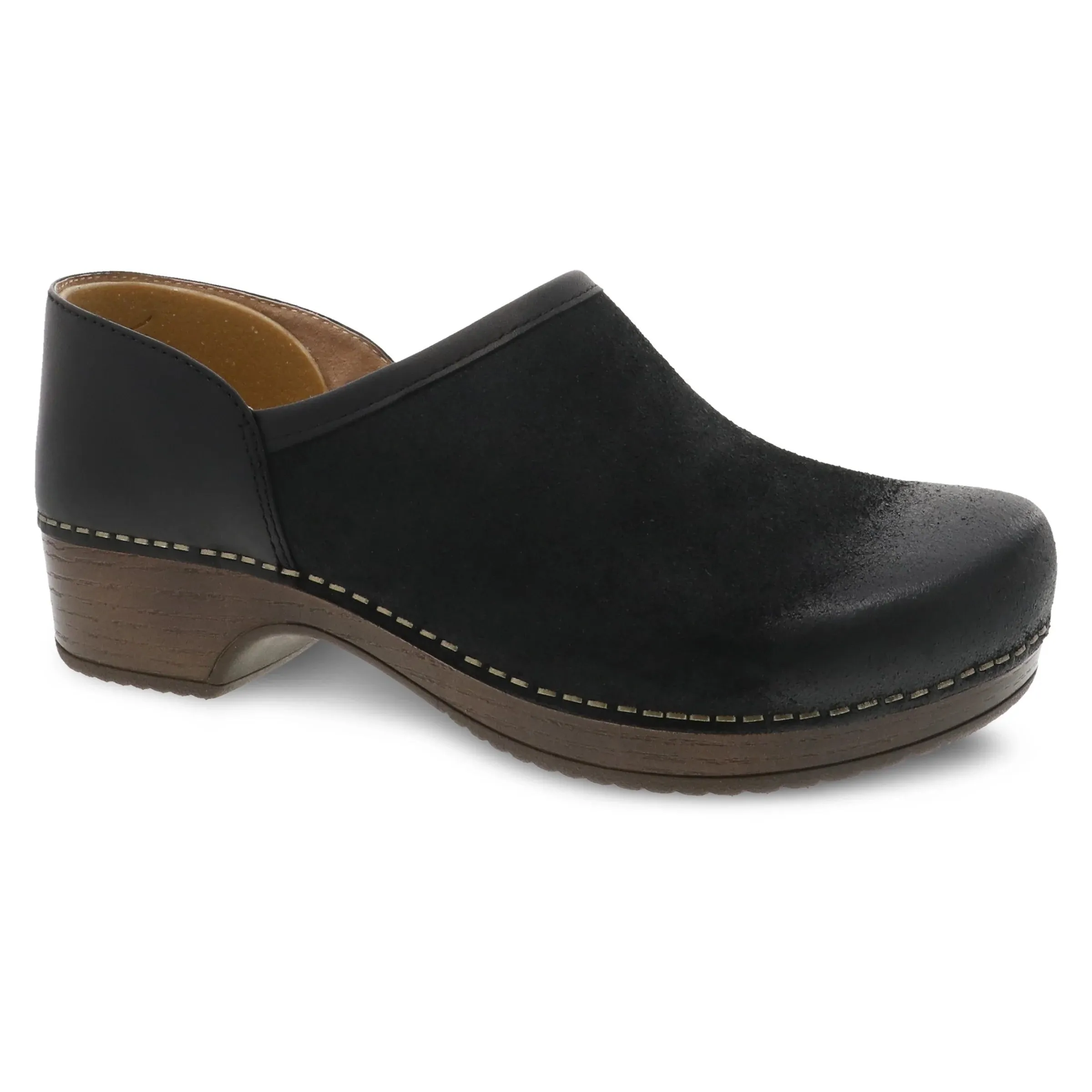 Brenna | Burnished Suede | Black