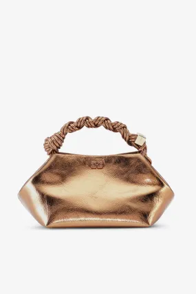 Bronze Metallic Small GANNI Bou Bag