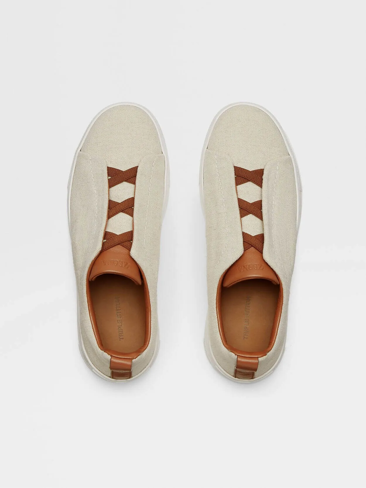 Canvas Triple Stitch Sneakers