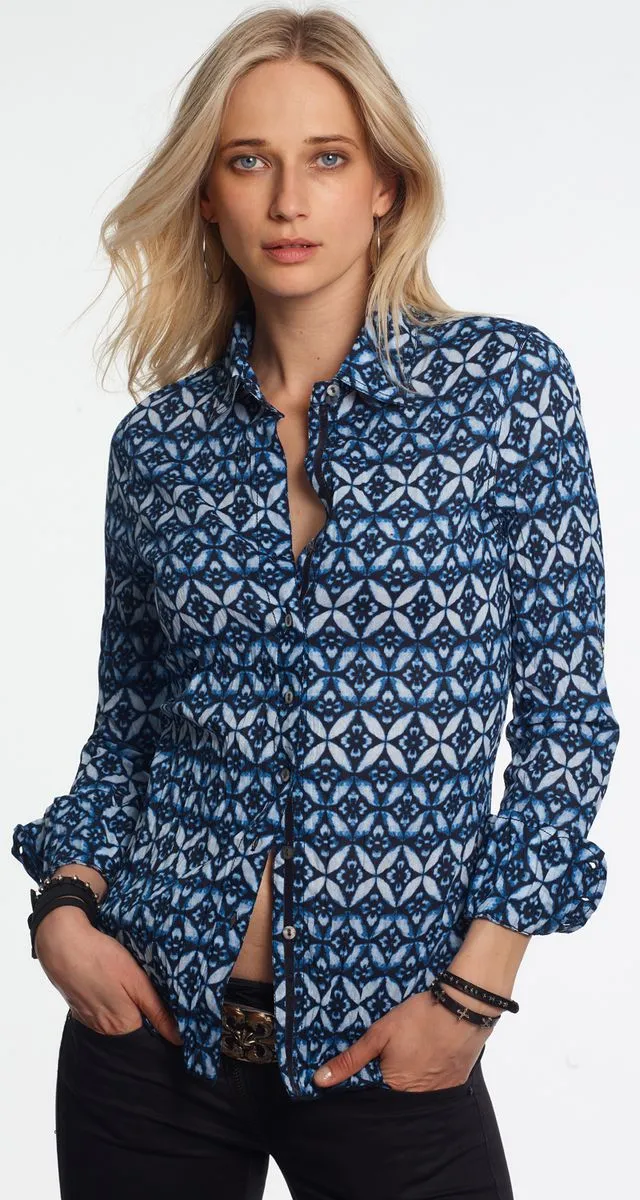 Cino Jaipur Blue Button Down Shirt