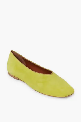 Citrine Suede Regency Slippers