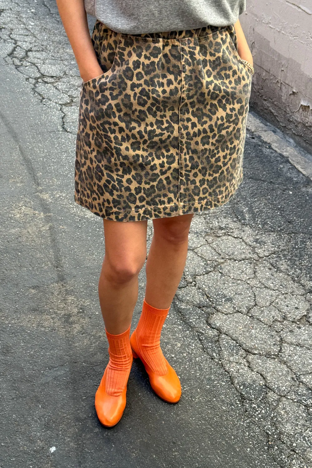 City Skirt - Leopard