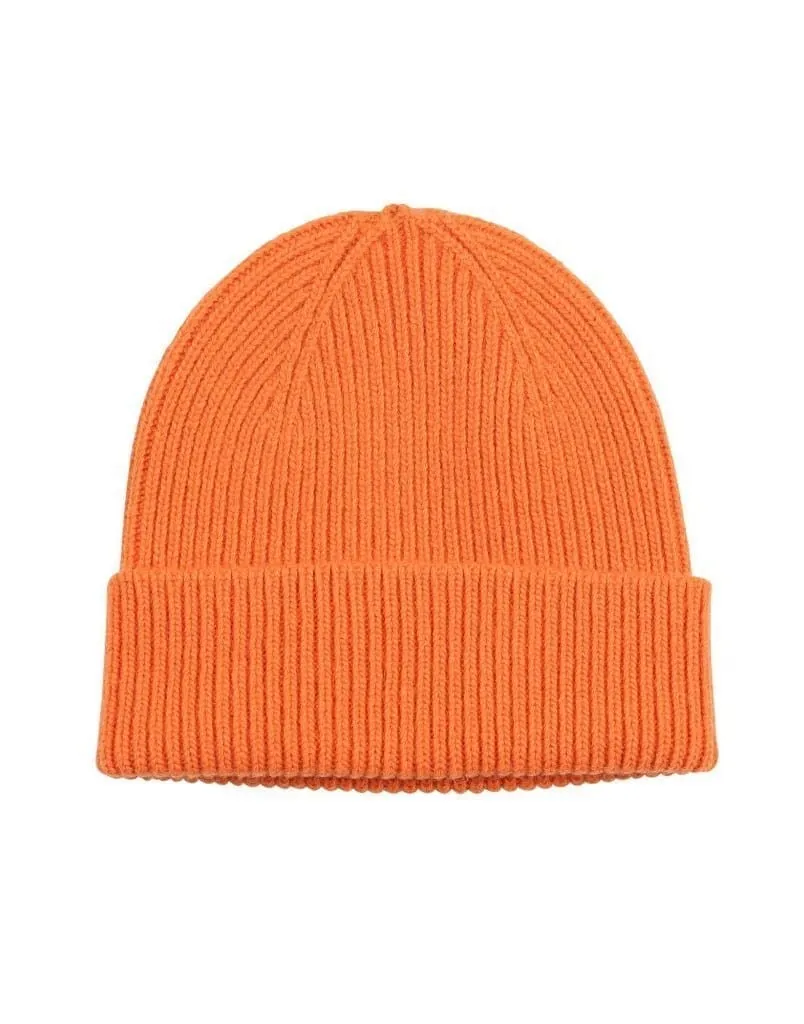 Colorful Standard Merino Wool Beanie Burned Orange- Watch Wear