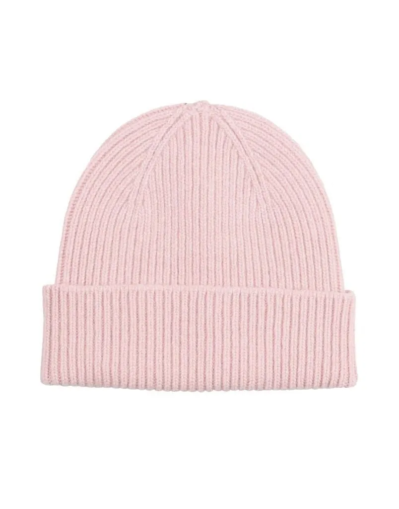 Colorful Standard Merino Wool Beanie Faded Pink- Watch Wear