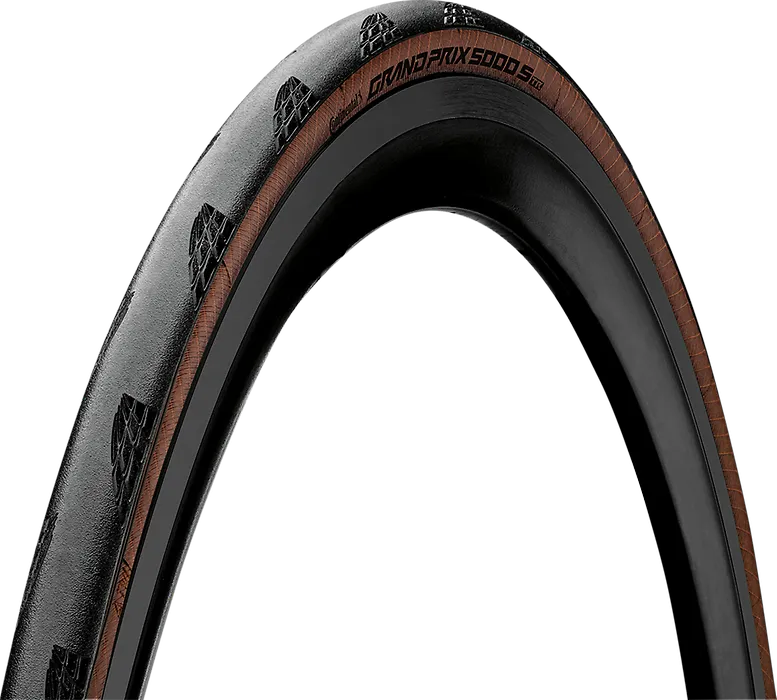 Continental Grand Prix 5000 S Tubeless Ready Tire 700 X 30 Black/Transparent + Black Chili